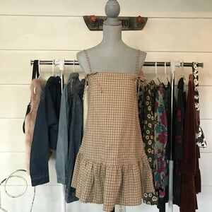 Cherry Mellow Plaid Dress Women's Size Medium